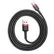 Cablu Type-C Baseus Cafule Series Red & Black