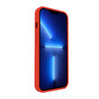 iPhone 13 case Lemontti Liquid Silicon Red