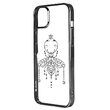 Swarovski Crystals Case iPhone 14 Plus Devia Summer Series Protective Black