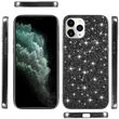 Husa iPhone 12 Pro Max Lemontti Glitter Powder Black