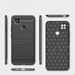 Husa Oppo A15 Lemontti Carbon Case Flexible Negru