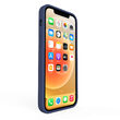 Husa iPhone 12 / 12 Pro Lemontti Liquid Silicon Dark Blue