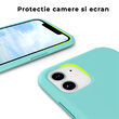 iPhone 11 Pro Case Lemontti Liquid Silicone Tiffany Blue