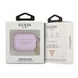 Case Airpods Pro Guess Silicon 4G Charms Purple