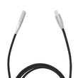 Cable MicroUSB Mcdodo Zn-Link Silver Black (1.5m, 2.4A max)