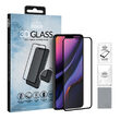 Folie iPhone 11 Pro Max / Xs Max Eiger Sticla Curbata 3D Clear Black