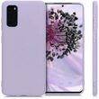 Samsung Galaxy S20 Plus Case Lemontti Slim Silicone Lavender