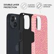 Husa iPhone 14 Burga Dual Layer Secret Spot