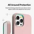 iPhone 13 Pro Case Lemontti Regular Silicon Sand Pink