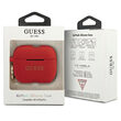 Airpods Pro Case Guess Silicone Glitter Red