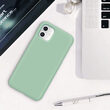 iPhone 11 Pro Max case Lemontti Liquid Silicon Light Green