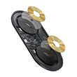 Wireless Charger Baseus Simple 2 in 1 Transparent Black