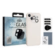 Folie Sticla Camera iPhone 13 Mini Eiger 3D Glass Clear Black