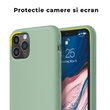 iPhone 11 Pro Max case Lemontti Liquid Silicon Light Green