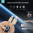 Cablu MFI Lightning Devia Fashion Rose Gold