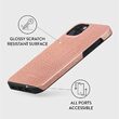 Husa iPhone 14 Burga Dual Layer Pink Croco