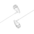 Casti In-Ear Borofone BM25 Sound Edge cu microfon, Jack 3.5mm, Alb