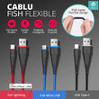 MFI Lightning Cable Devia Fish Red