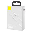 Cable USB to Type-C Fast Charging Baseus Superior Series White