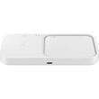 Incarcator Original Duo Pad Samsung Wireless 15W cu incarcare rapida Alb