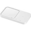 Incarcator Original Duo Pad Samsung Wireless 15W cu incarcare rapida Alb