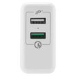 Incarcator Retea USA F207 Spigen Qualcomm Quick Charger 3.0 2 Ports USB Travel White