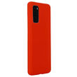 Samsung Galaxy S20 Case Lemontti Silicon Silky Red