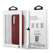 Husa Samsung Galaxy S21 G991 BMW Silicone Signature Logo Rosu