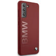 Husa Samsung Galaxy S21 G991 BMW Silicone Signature Logo Rosu