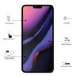 Folie iPhone 11 Pro Max / Xs Max Eiger Sticla Curbata 3D Clear Black