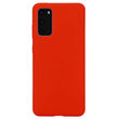 Samsung Galaxy S20 Case Lemontti Silicon Silky Red