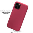 Husa iPhone 11 Pro Max Lemontti Liquid Silicon Lush Pink
