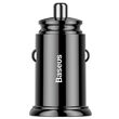 Incarcator Auto USB si Type-C Baseus Dual Port 30W Black