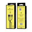 Borofone BX17 Enjoy 3 in 1 USB to Lightning, MicroUSB and Type-c cable, 2.4A, 1m, Black