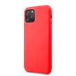 iPhone 11 Pro Case Lemontti Silicone Lite Red
