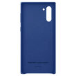 Husa Originala Samsung Galaxy Note 10 Leather Cover Blue