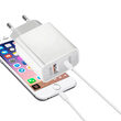 Charger Network Lemontti PD Type-C + USB Quick Charge 20W 3.4A max White