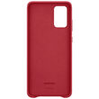 Husa Originala Samsung Galaxy S20 Plus Leather Cover Red