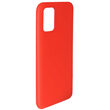Samsung Galaxy A02s Case Lemontti Silicon Silky Red