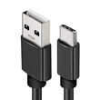 Cable Type-C Procell USB Black 1m