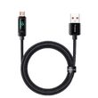 Cable USB-A to MicroUSB Mcdodo Digital Pro Black (QC4.0, 1.2m, 3A, 18W)