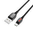 Borofone BU14 Heroic USB to MicroUSB cable, 1.2m Black