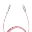 Cable MicroUSB Mcdodo Zn-Link Silver Pink (1.5m, 2.4A max)