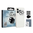 Folie Sticla Camera iPhone 13 Pro Max Eiger 3D Glass GRS Clear Black