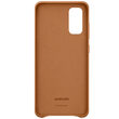 Husa Originala Samsung Galaxy S20 Leather Cover Brown