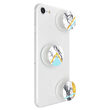 Suport Popsockets PopMinis Stand Adeziv White Marble Glam (contine 3 mini accesorii)