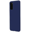 Samsung Galaxy S20 Plus Case Lemontti Silicon Silky Dark Blue