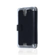 Husa Huawei Ascend Y360 / Y3 Just Must Book Slim Negru (silicon in interior)