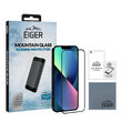 Folie iPhone 13 Pro Max Eiger Sticla 3D Edge to Edge Clear Black