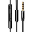 Casti Jack 3.5mm Baseus Encok H06 Black (in-ear)